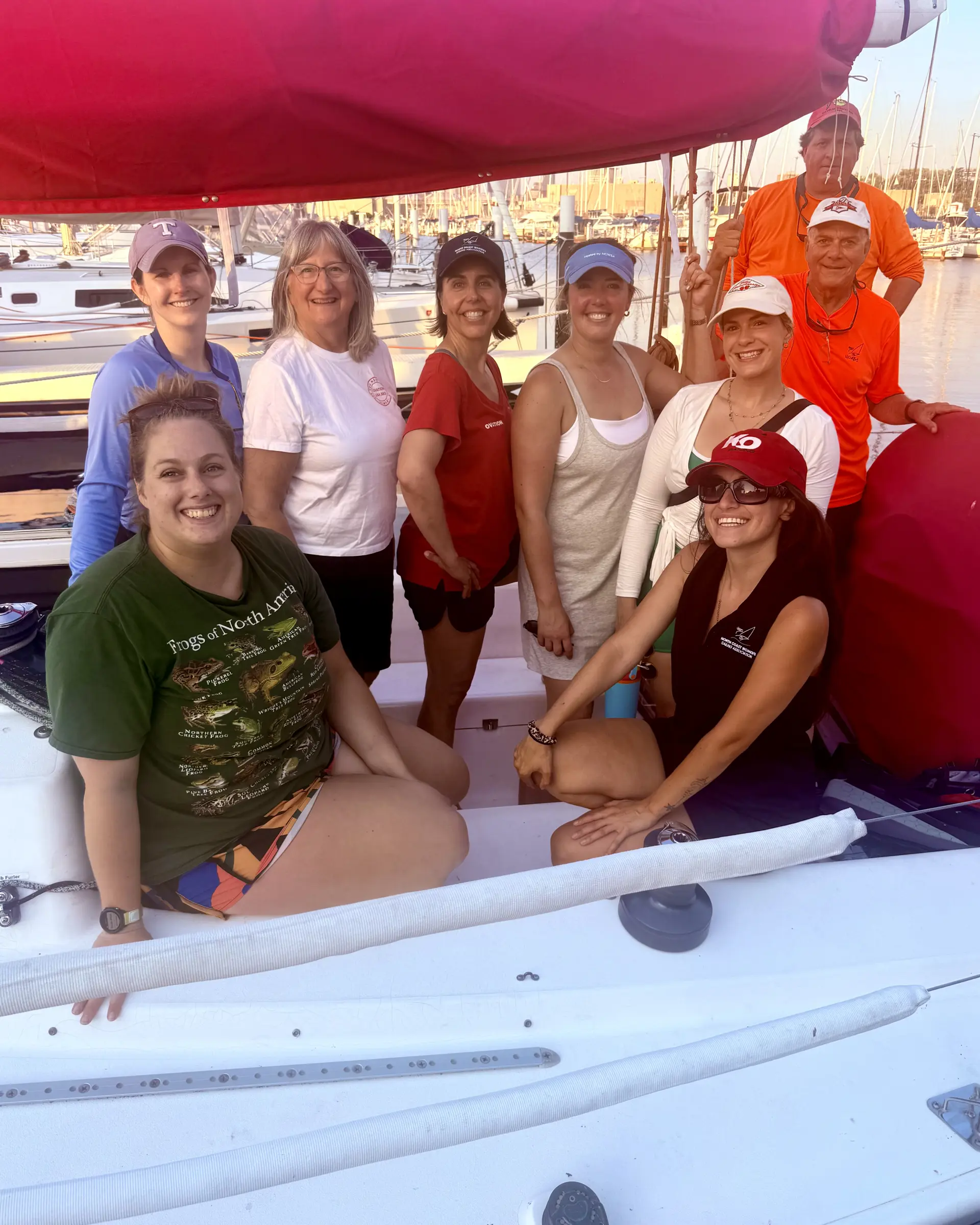 North Coast Women’s Sailing Association (NCWSA) For 30 years, the North Coast Women’s Sailing Association has been opening doors for women in sailing and sailboat racing here in Cleveland. Founded in 1996 and based at Edgewater Yacht Club, NCWSA gives women the opportunity to learn how to sail, race and skipper while becoming part of the larger sailing community.