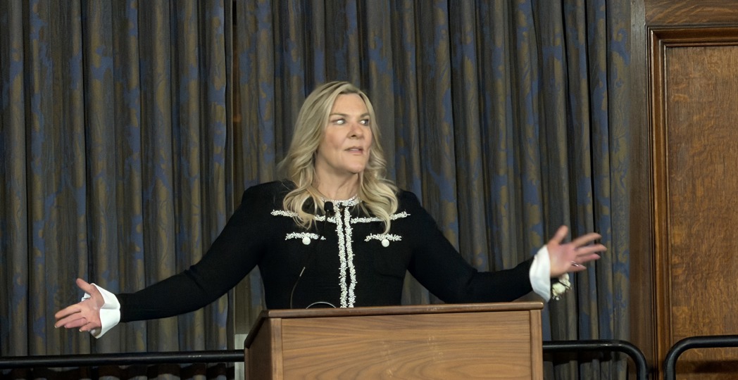 Progressive CEO Tricia Griffith 2025 Business Hall of Fame at the Union Club of Cleveland