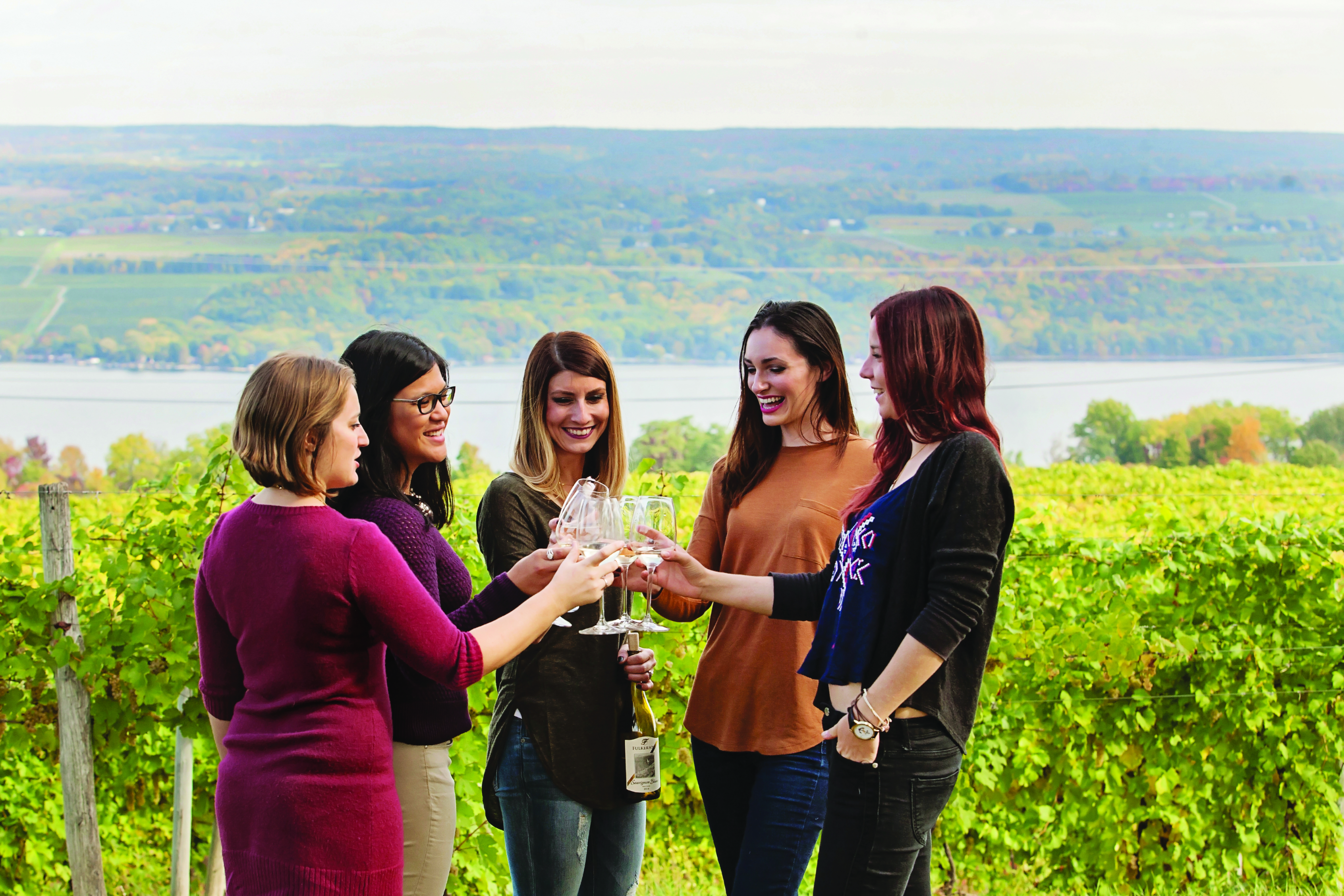 Friends visiting Finger Lakes Wine Country in New York State (photo courtesy of Finger Lakes Wine Country) Friends visiting Finger Lakes Wine Country in New York State (photo courtesy of Finger Lakes Wine Country)