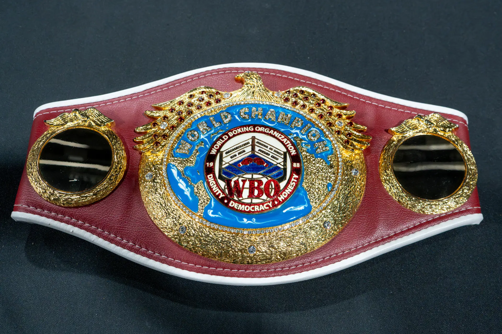World Boxing Organization winning belt