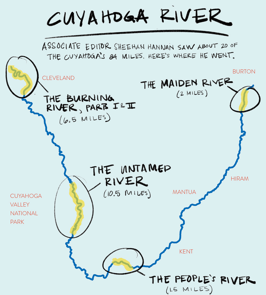 map of cuyahoga river