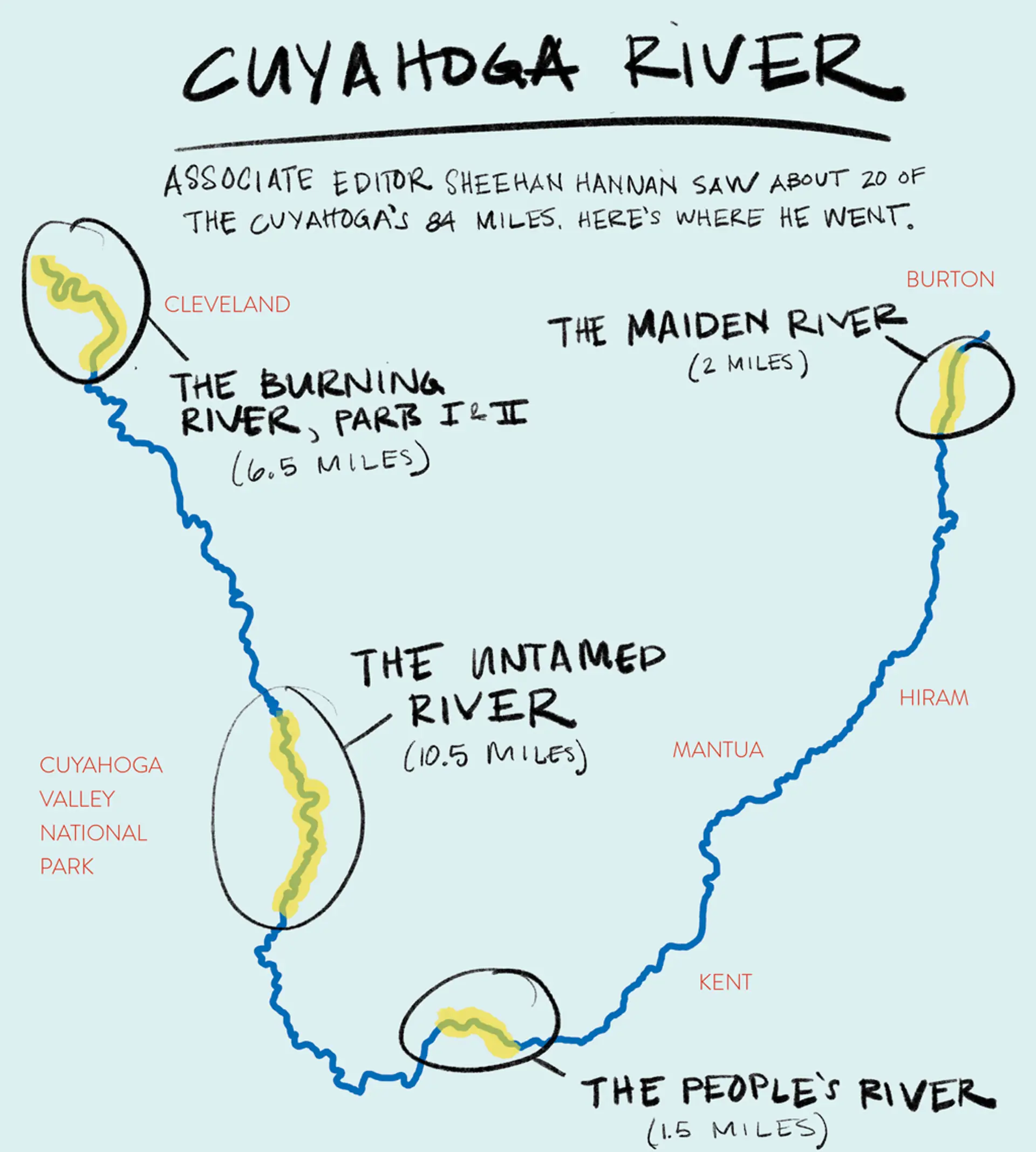 map of cuyahoga river