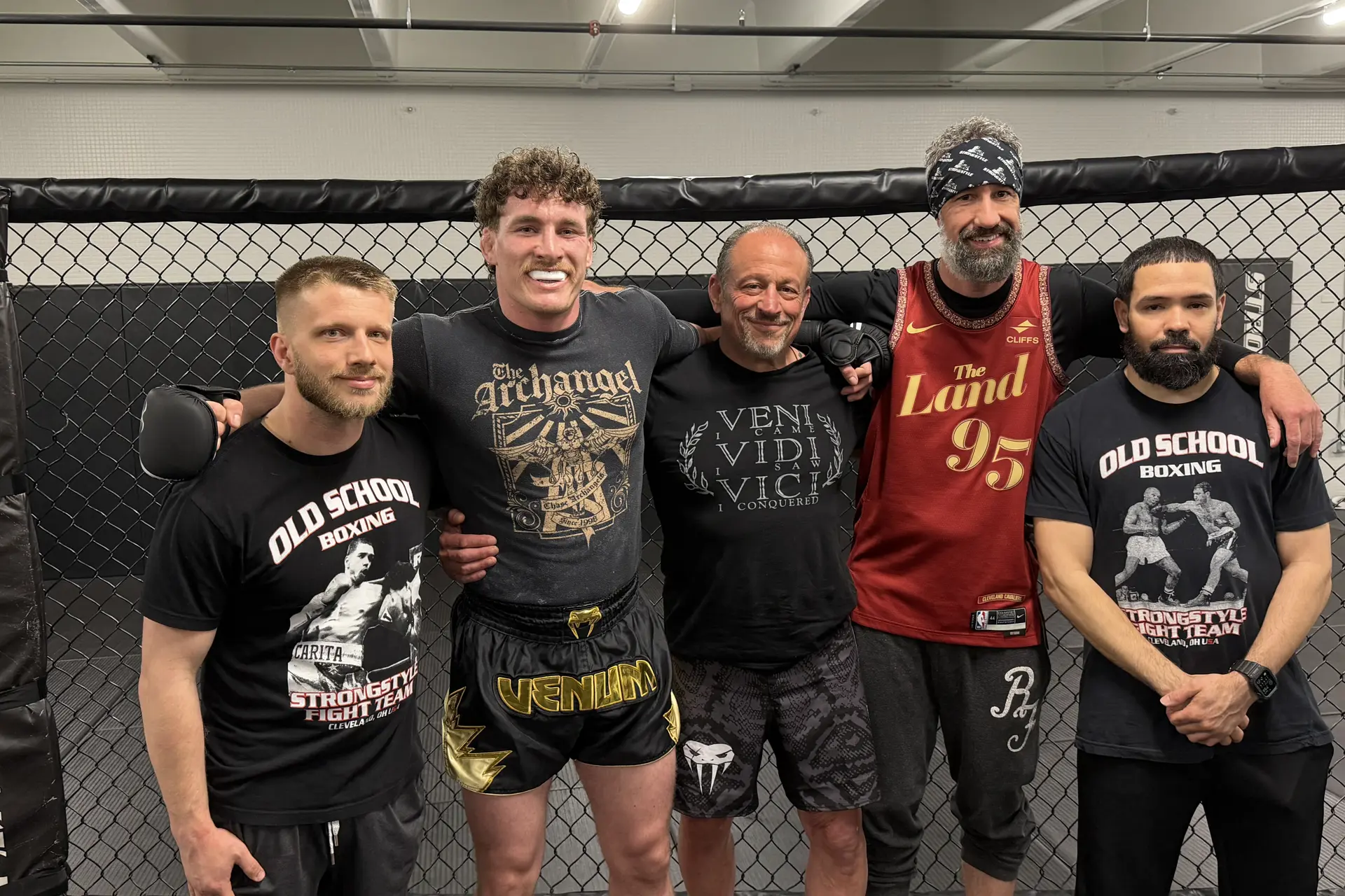 Chase Archangelo Caged Thunder MMA Strong Style Gym Broadview Heights Stipe