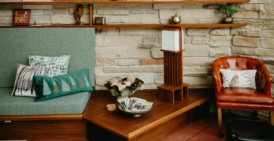 RiverRock in Willoughby Hills employs a midcentury modern-inspired design. | Photographed by Suzuran Photography