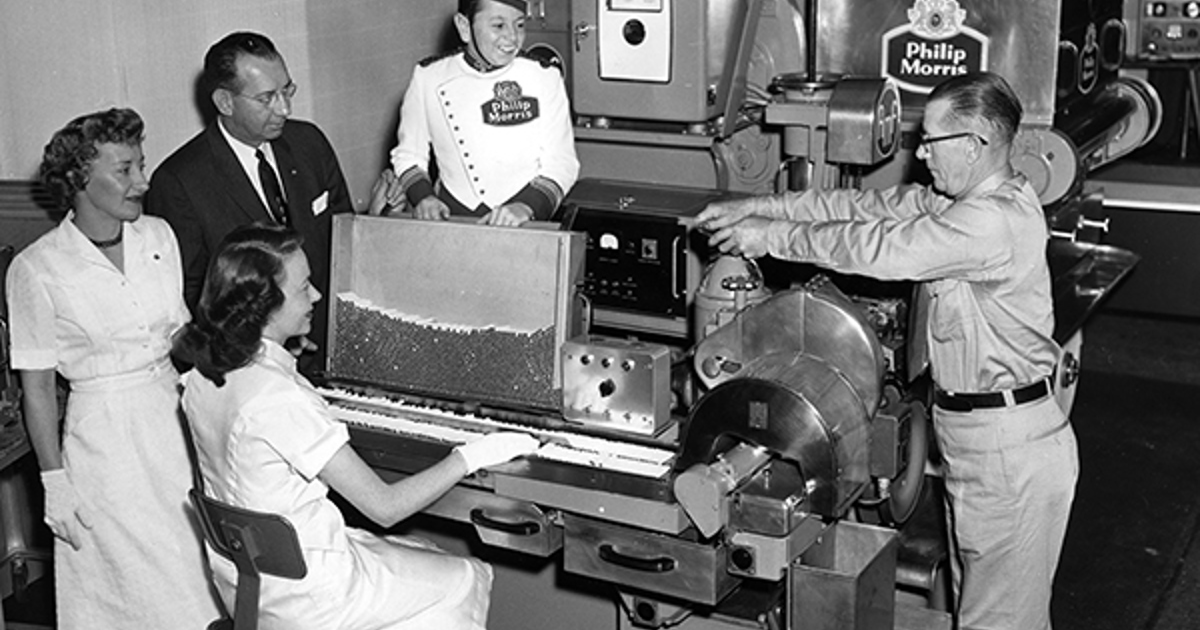 1955: Making Cigarettes Goes Atomic in Cleveland