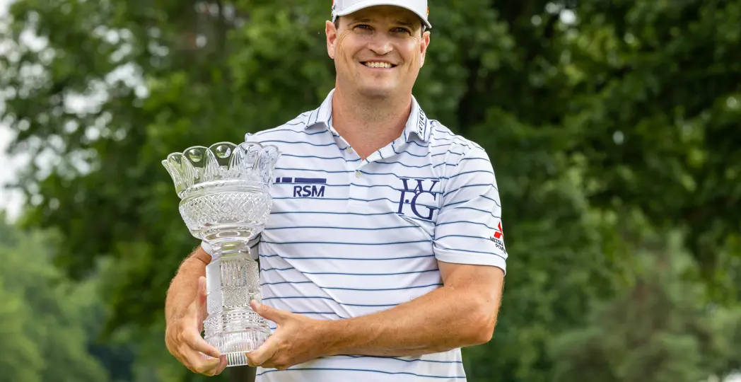 Winner Zach Johnson | Photographed by Alyson Garfield