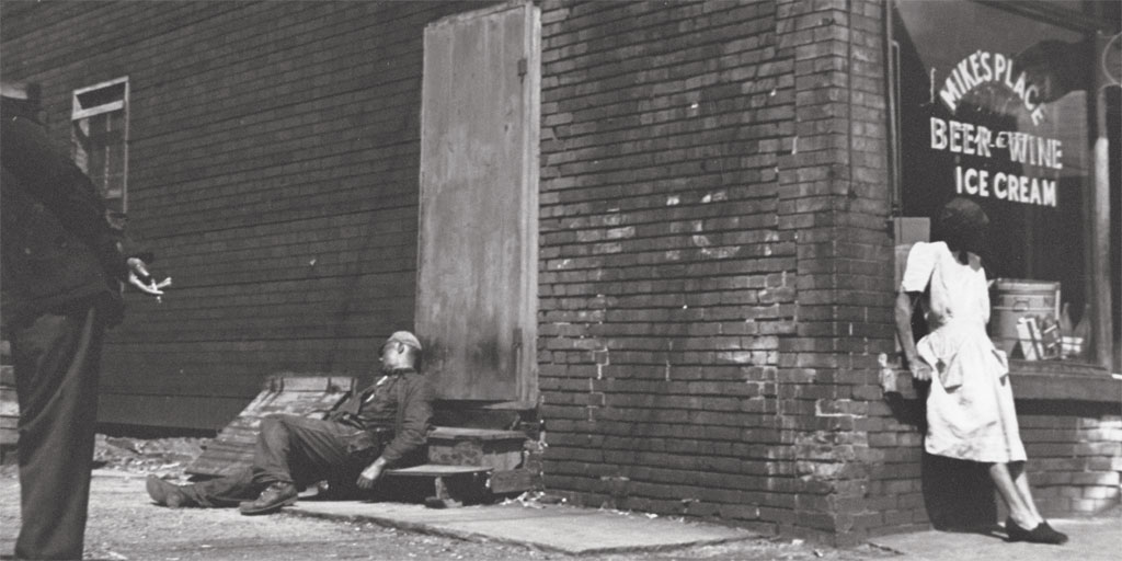 Mike's Place 1947-1955. | PHOTOGRAPHED BY JASPER WOOD