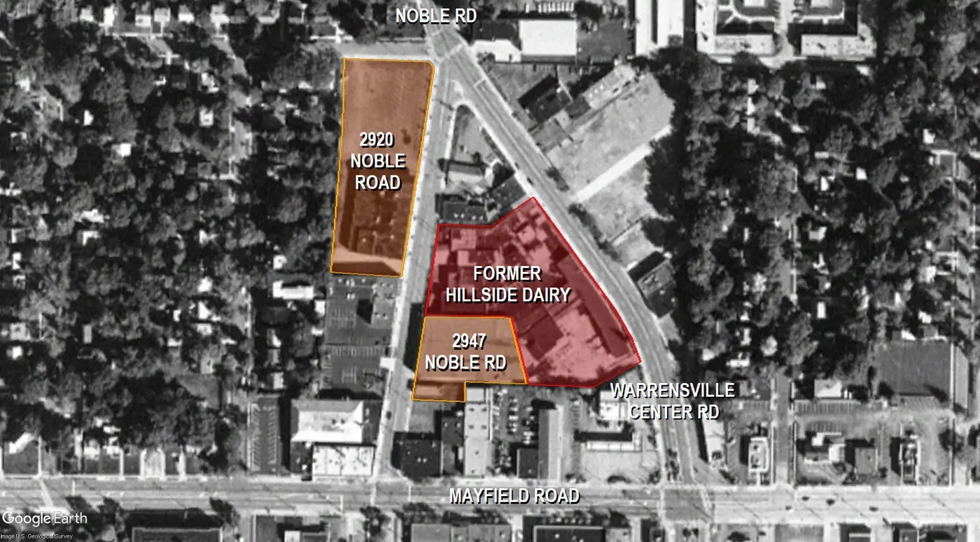 Mayfield Triangle | Hillside Dairy | Cleveland Heights