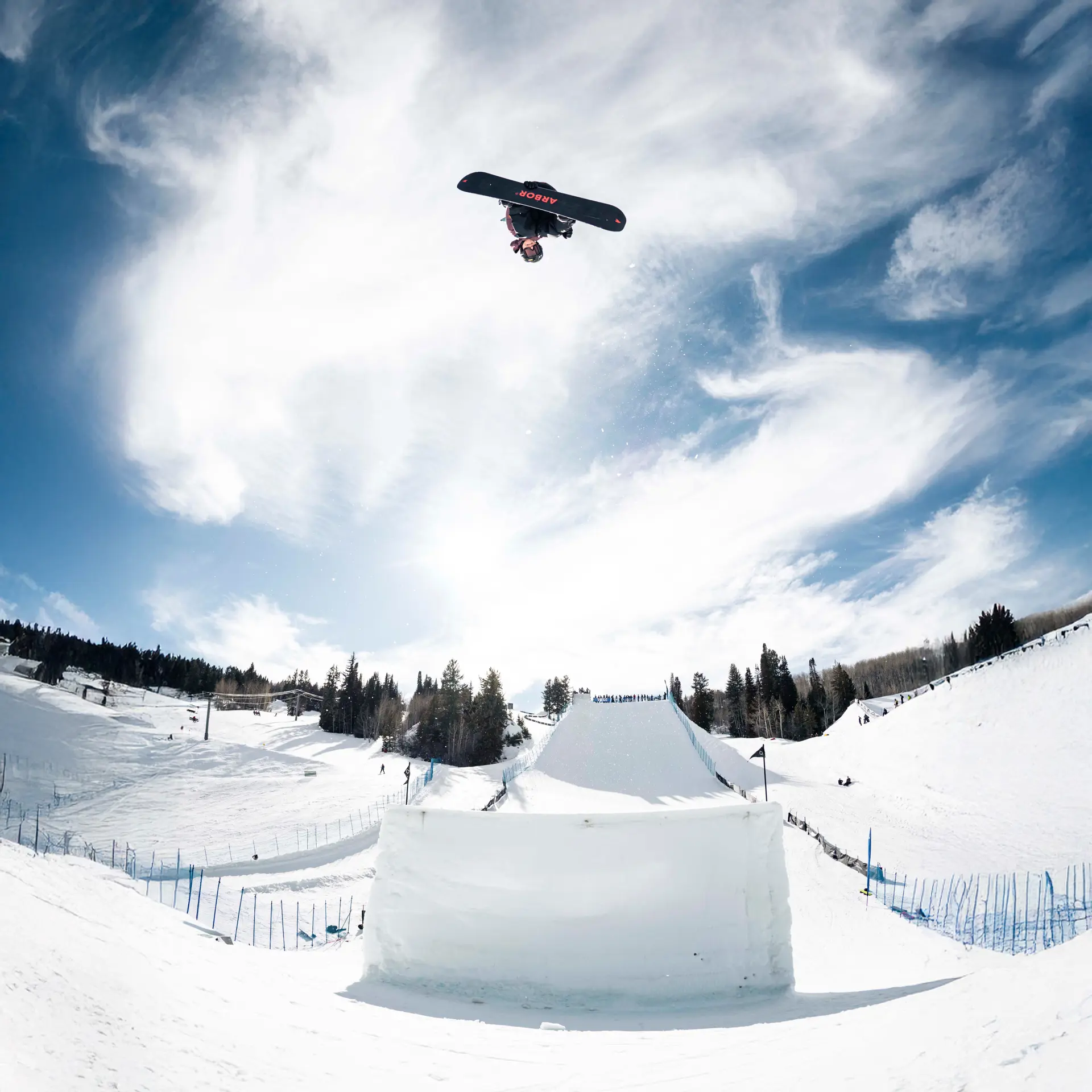 Red Gerard catching air on an Arbor board. | COURTESY ARBOR