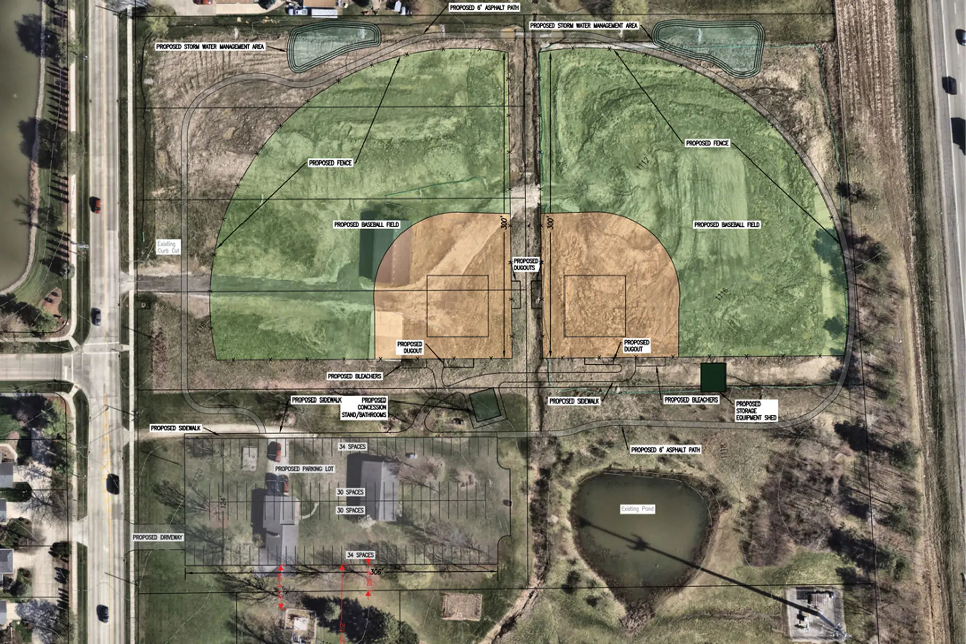 New Brunswick Park to Add Baseball Fields and Expanded Recreation Space