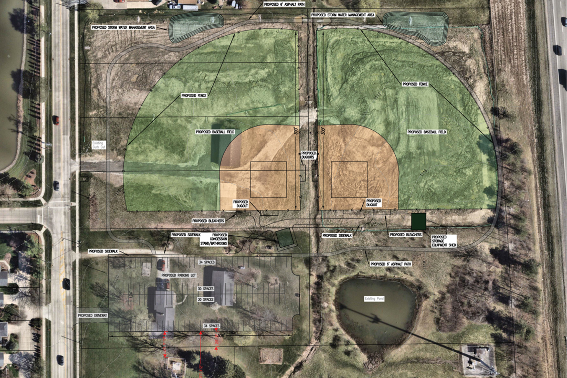New Brunswick Park to Add Baseball Fields and Expanded Recreation Space