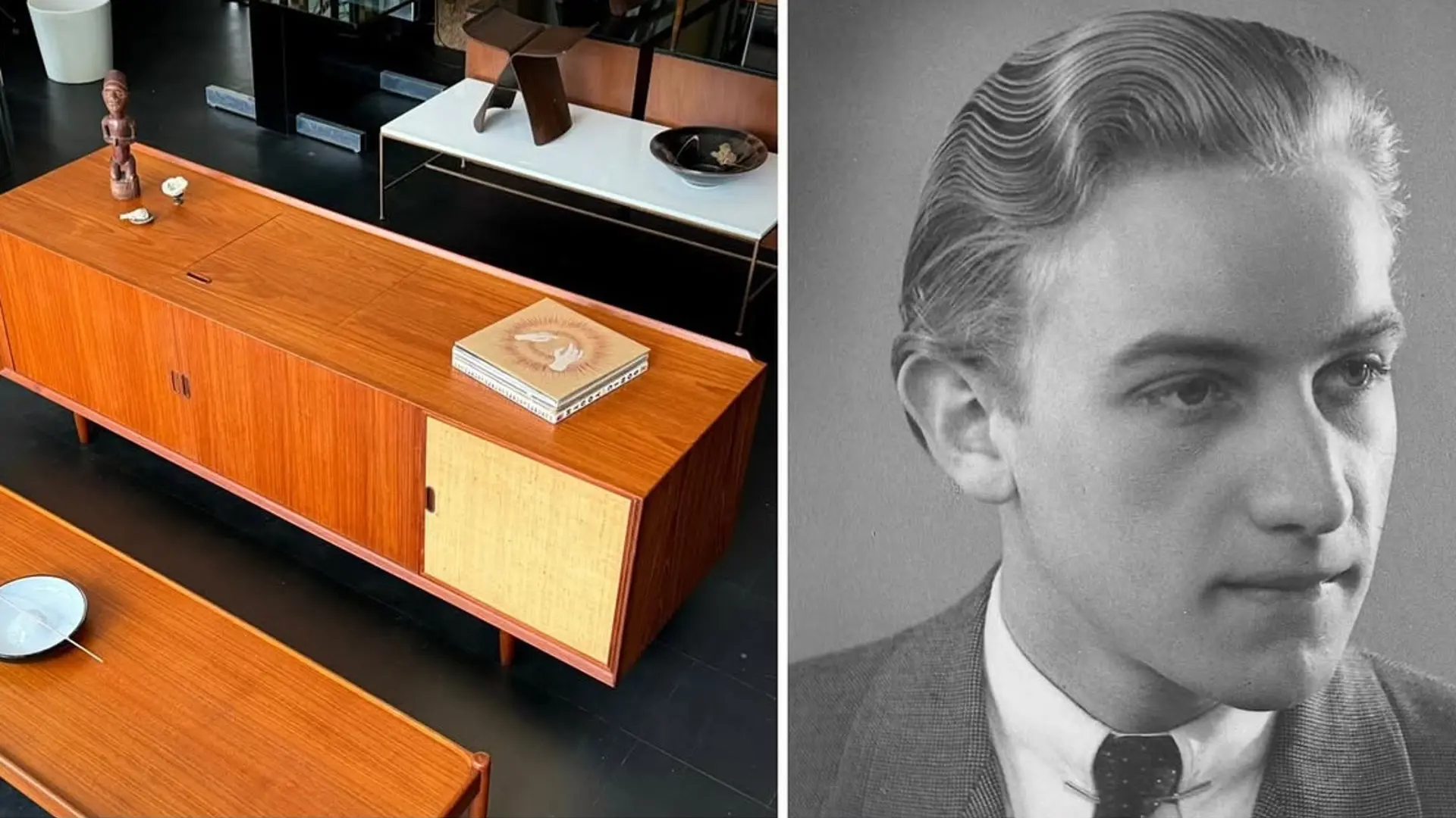 Teak Hi-Fi Stereo Cabinet. | Courtesy Rook Modern