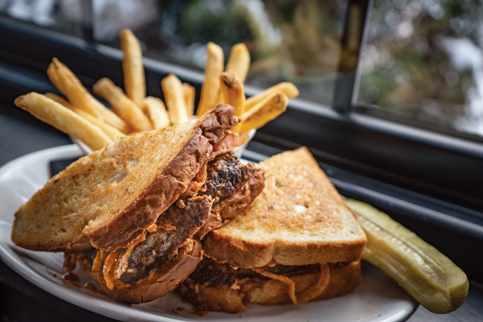 Sandwich from Secret Sandwich Society in Fayetteville, West Virginia (photo by J. Young of Iron Arch Photo) Sandwich from Secret Sandwich Society in Fayetteville, West Virginia (photo by J. Young of Iron Arch Photo)