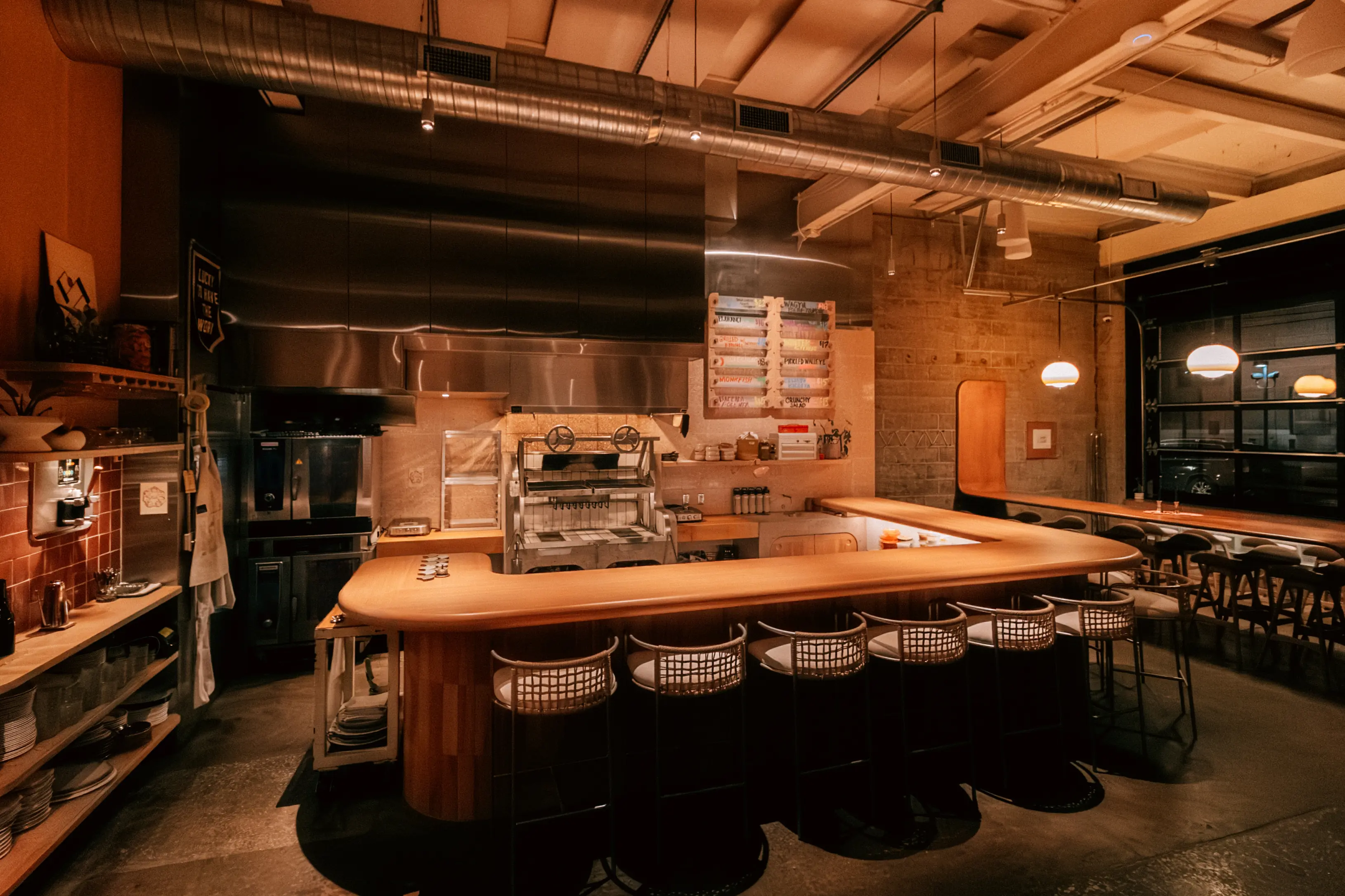 Inside Rosy in Cleveland