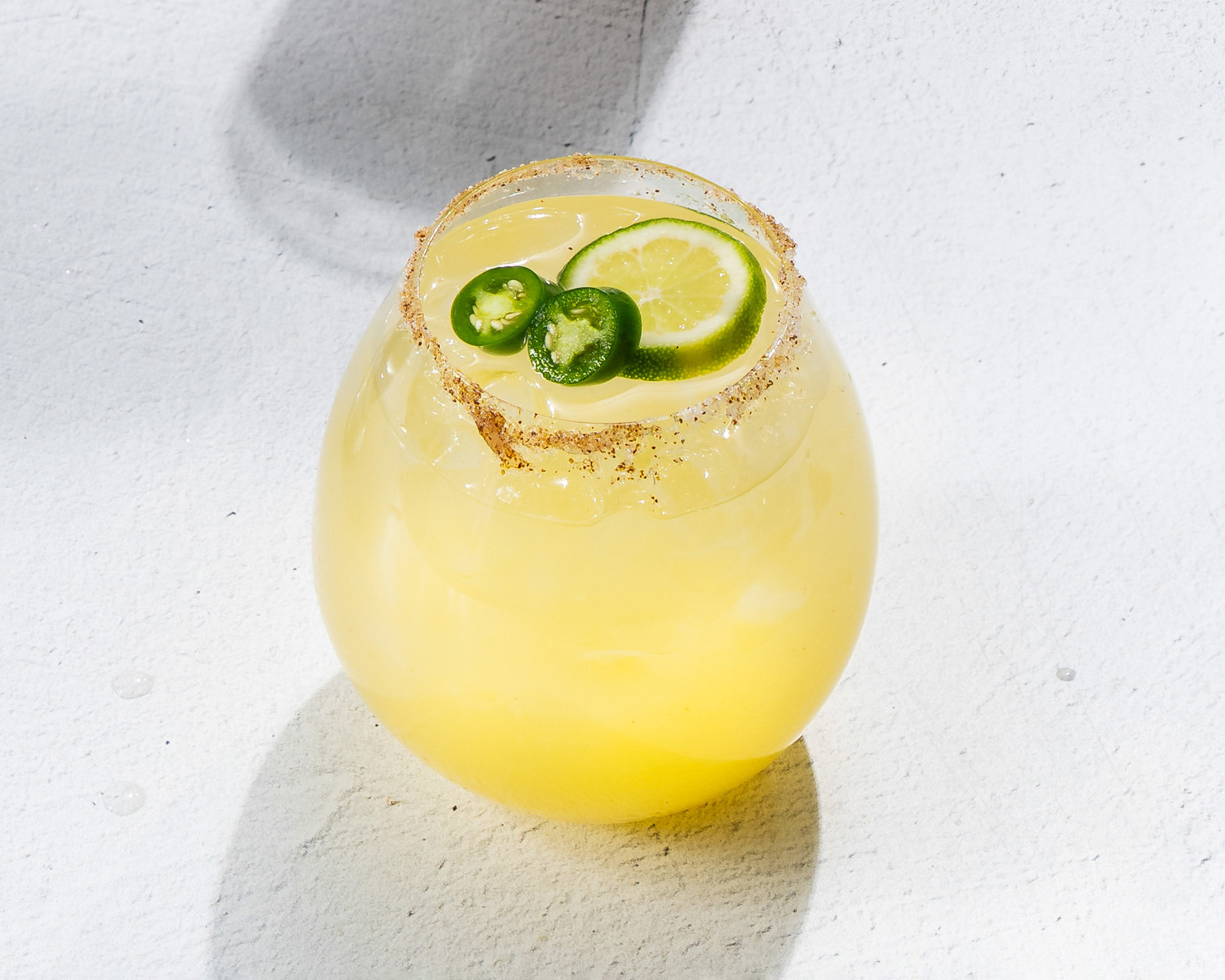 jalapeno lime mocktail margarita