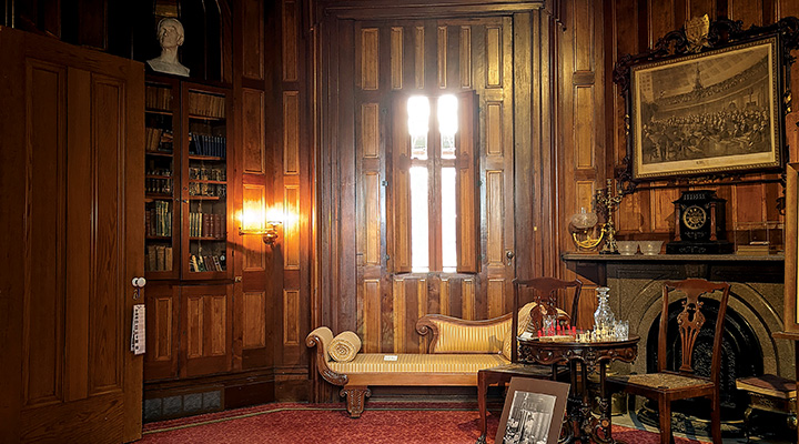 Interior of The Henry Clay Estate in Lexington, Kentucky (photo courtesy of The Henry Clay Estate) Interior of The Henry Clay Estate in Lexington, Kentucky (photo courtesy of The Henry Clay Estate)