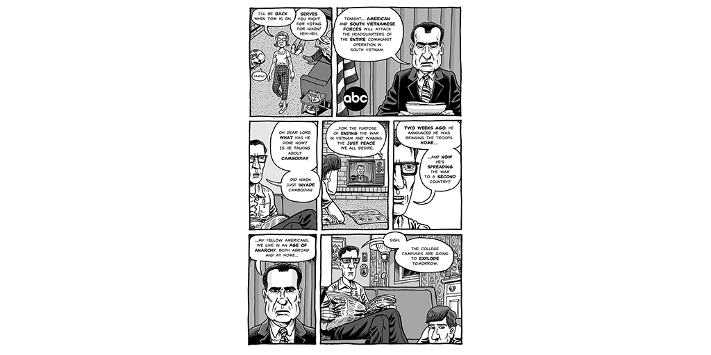 Backderf’s book Kent State: Four Dead In Ohio 