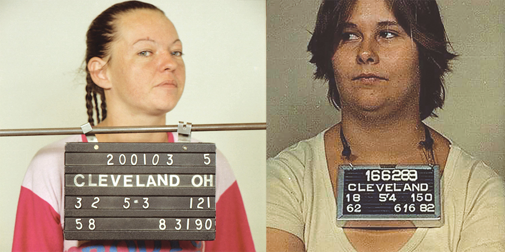 Rose Evans (left) left her home in Binghamton, New York, at 16 for Cleveland. The body of Mary Joe Peyton (right) was found in 1984. 