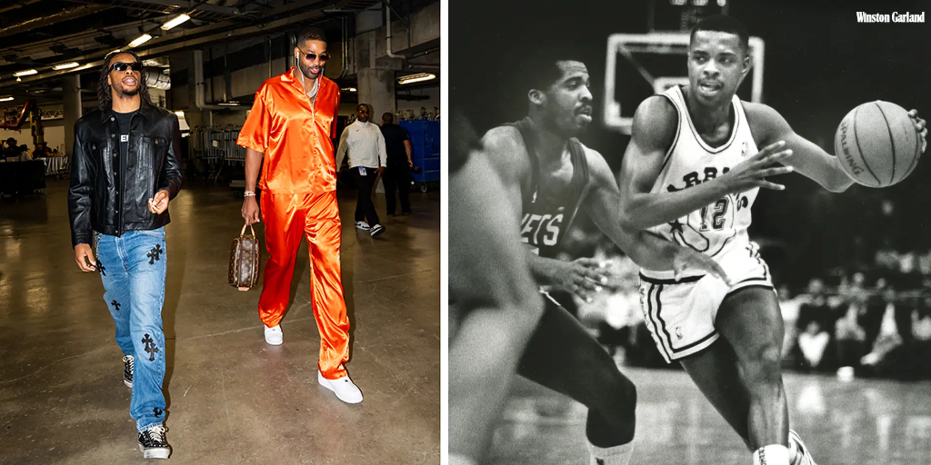 Darius Garland and his dad, Winston Garland