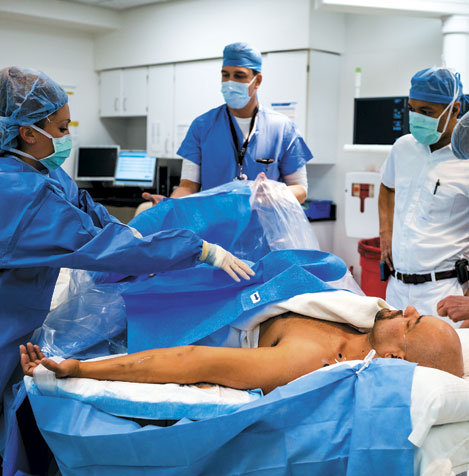 In early April, he underwent an operation to improve his blood flow during dialysis. | PHOTOGRAPHED BY ANGELO MERENDINO