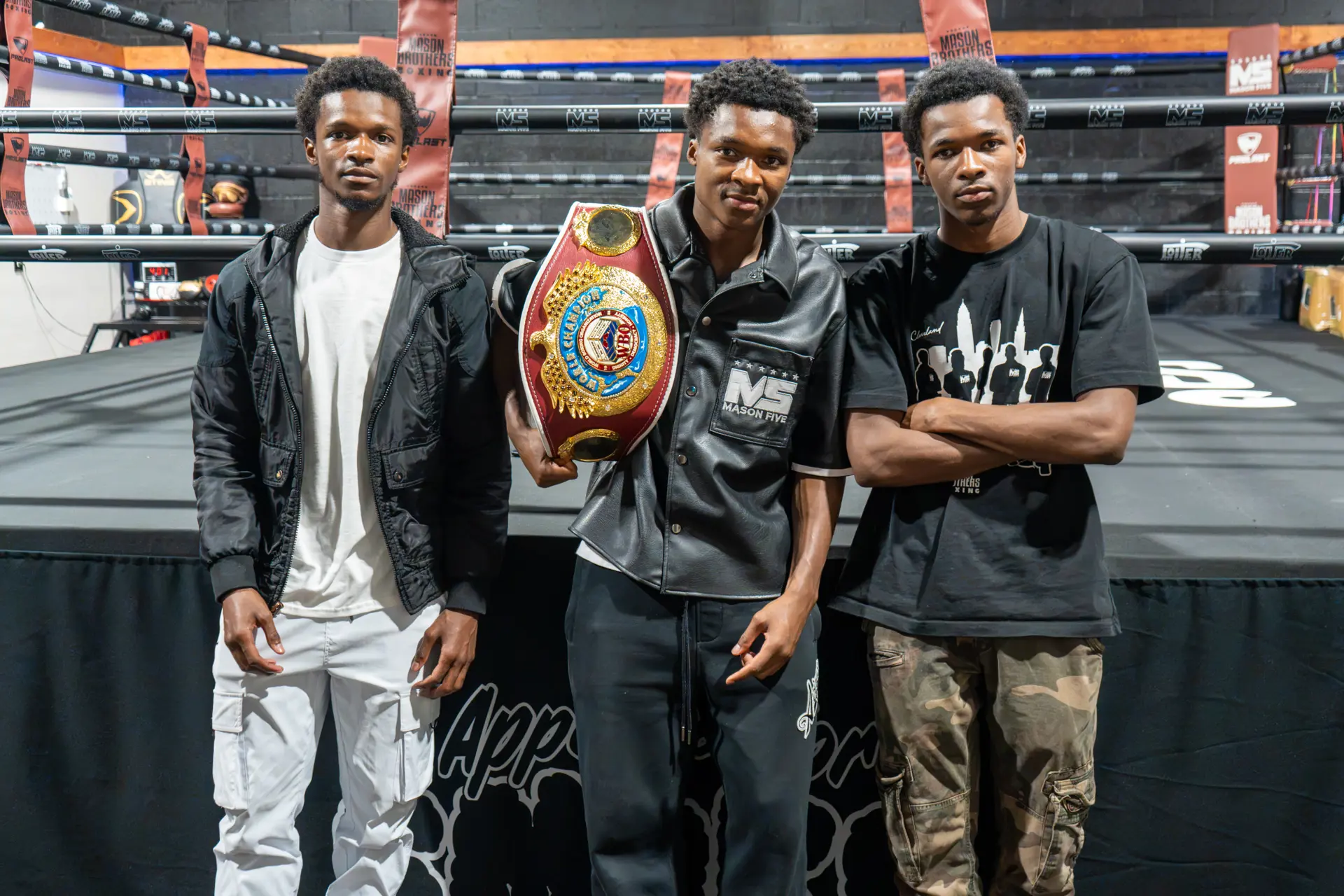 The Mason Brothers boxers in Cleveland