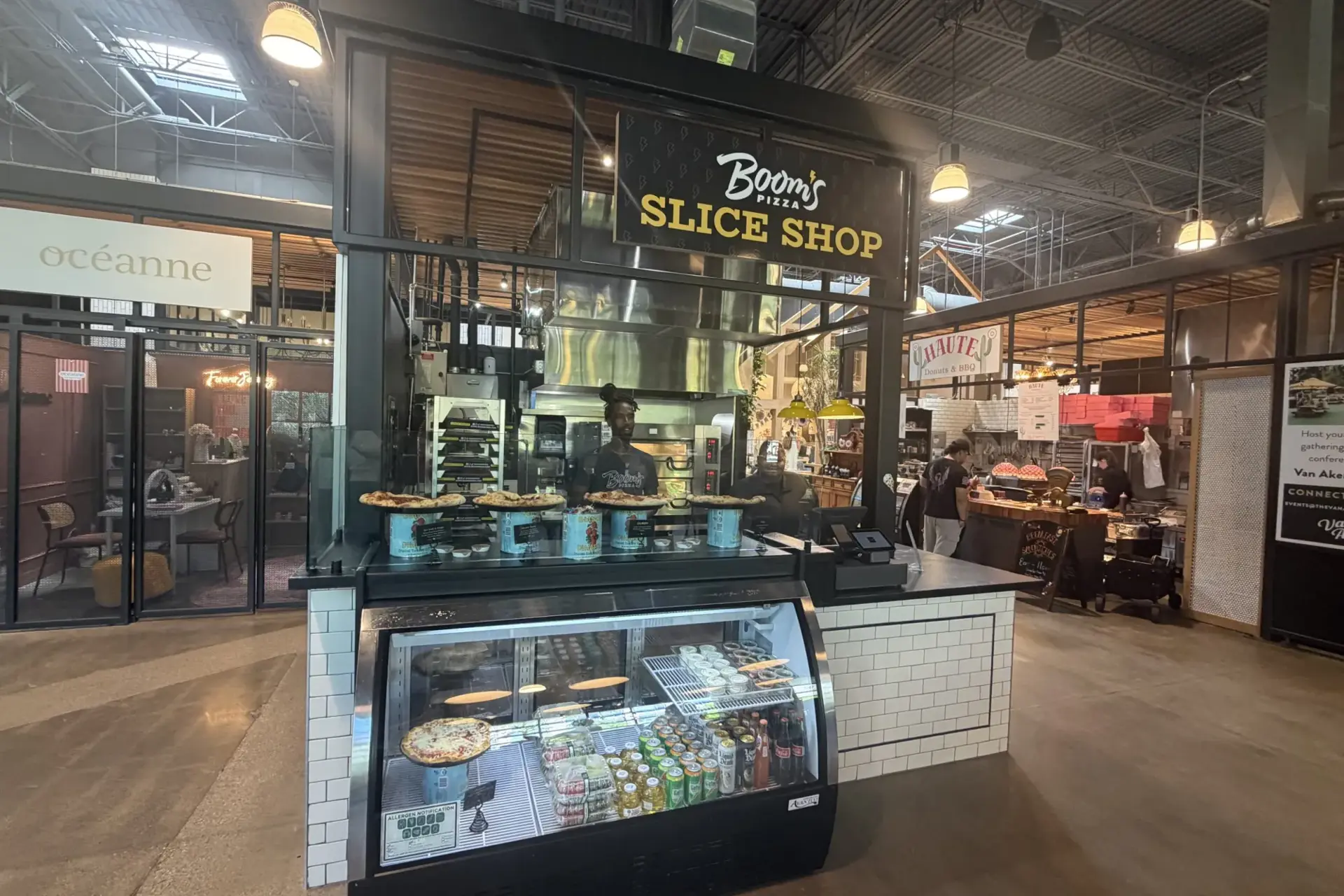 Boom’s Pizza Opens Slice Shop at Van Aken's Market Hall