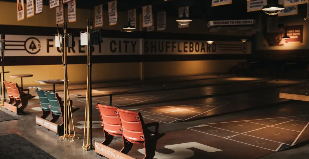 Courtesy of Forest City Shuffleboard