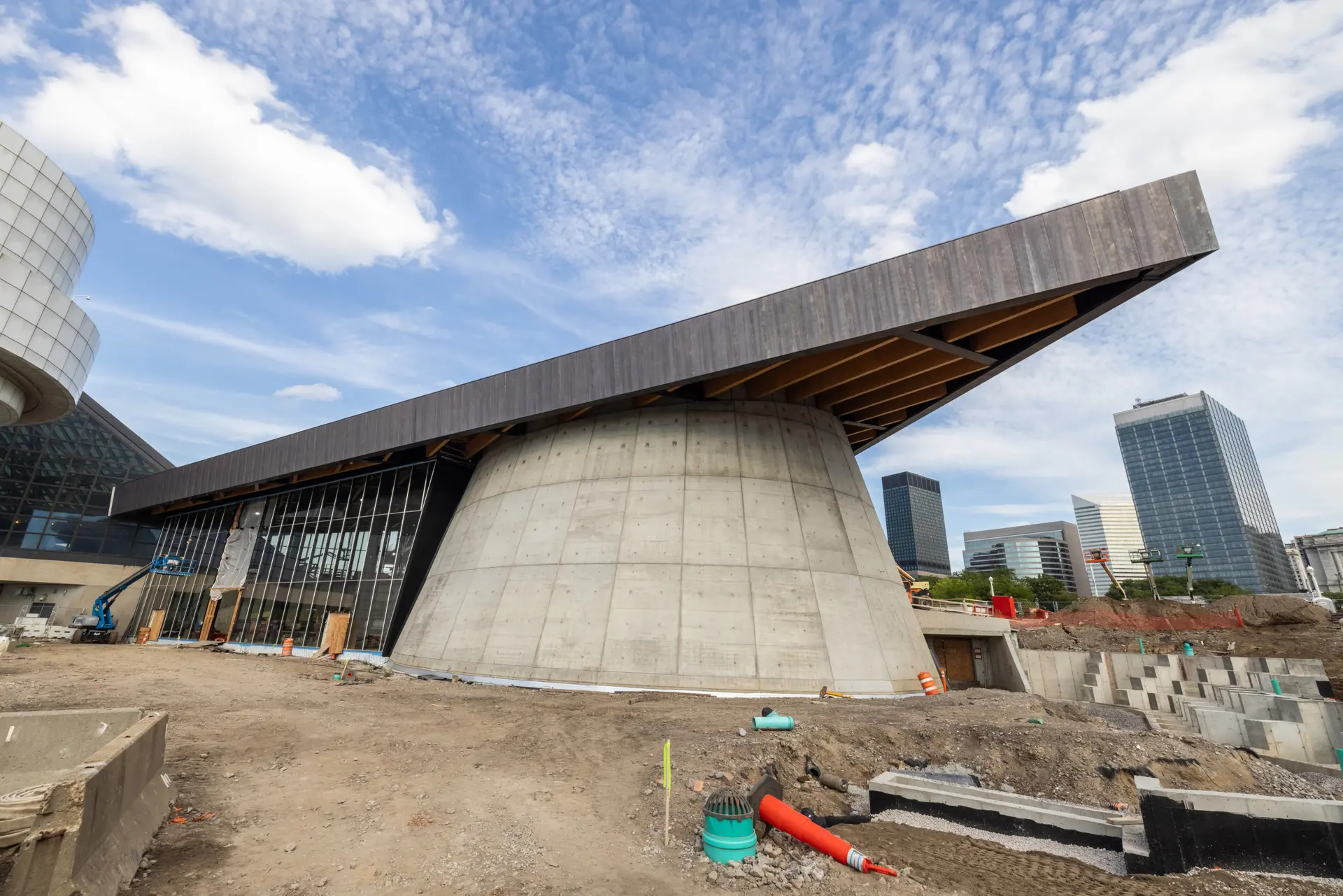 Exterior of Rock Hall