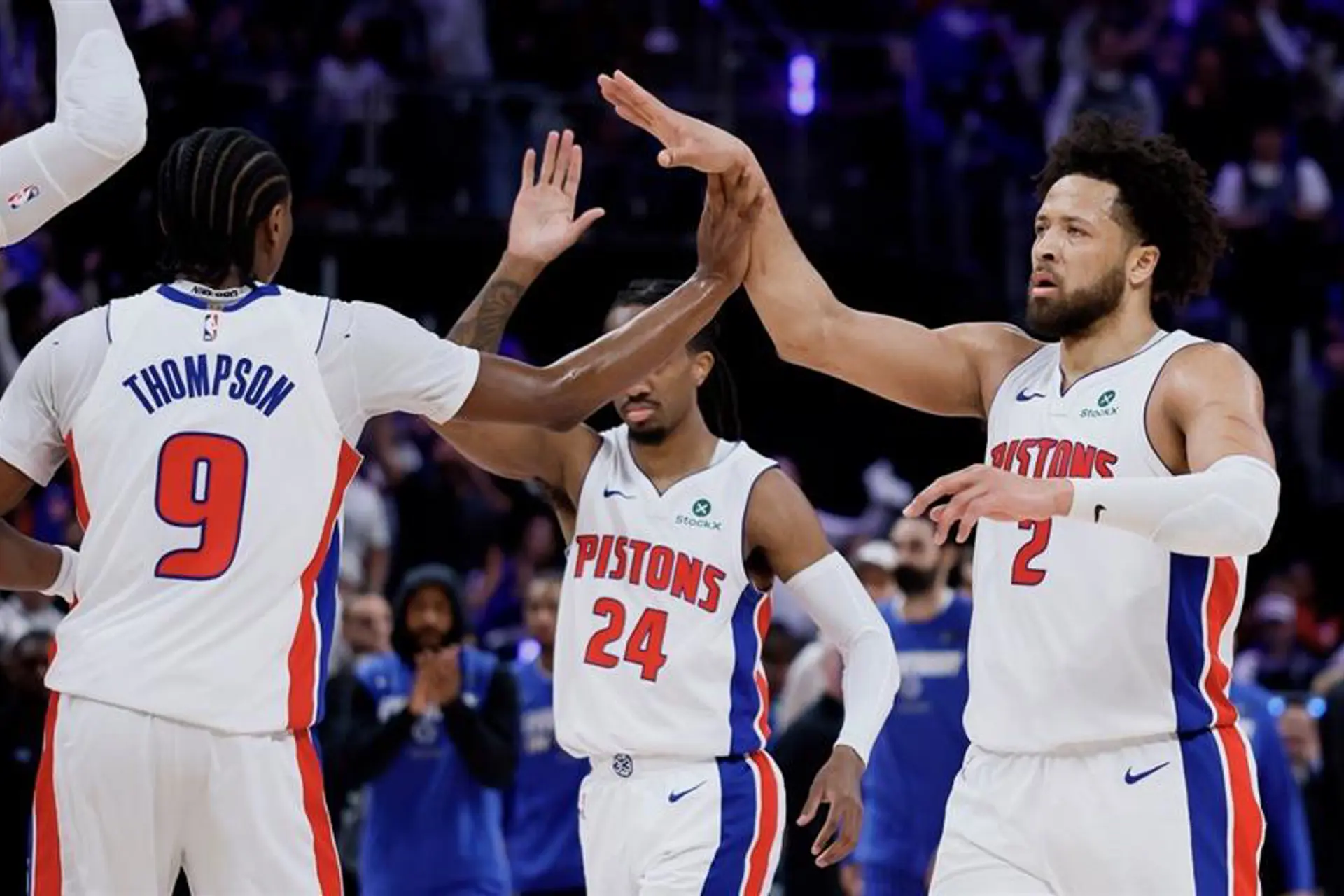 Detroit Pistons vs. Cavaliers in Detroit, AP Photo