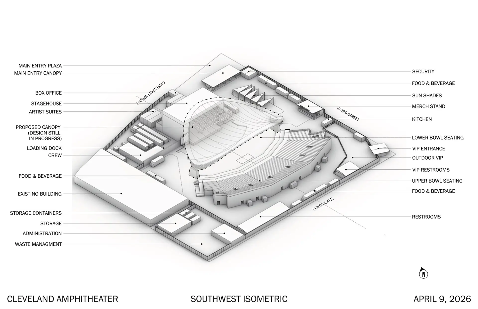 Bedrock Riverfront Amphitheater