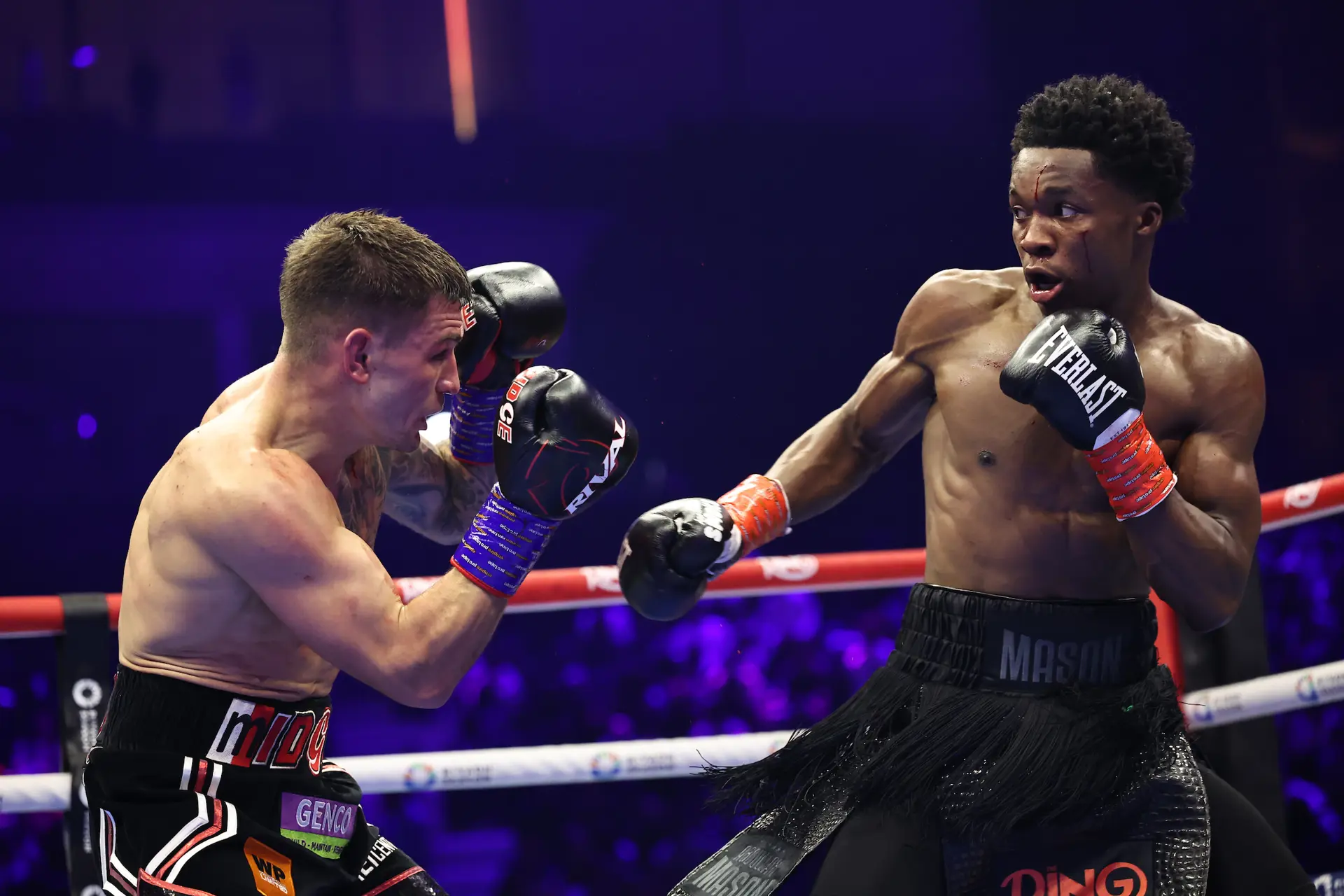 Abdullah Mason fighting