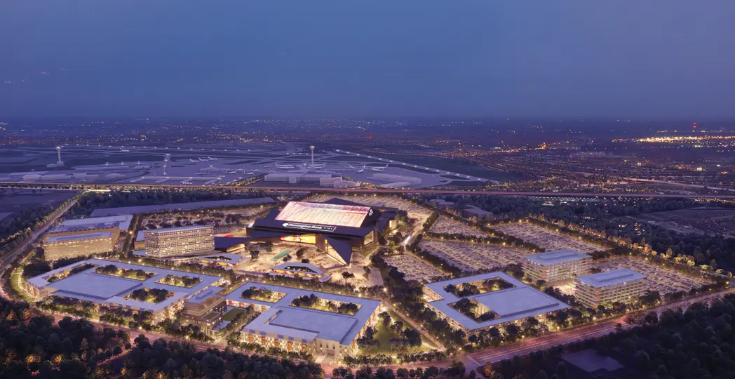 Rendering of New Brook Park Stadium | Courtesy of Haslam Sports Group
