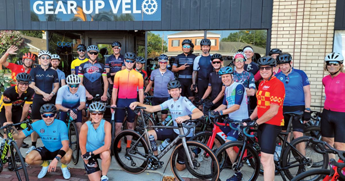 Gear Up Velo Riding Club Explores New Trails