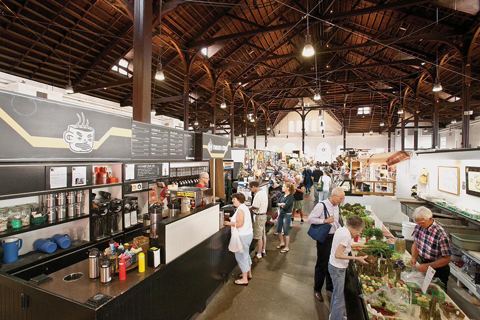Lancaster Central Market in Lancaster, Pennsylvania (photo courtesy of Central Market Trust))