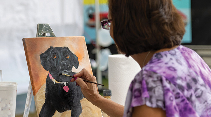 The Big Four Arts Festival in Louisville, Kentucky (photo courtesy of The Big Four Arts Festival)