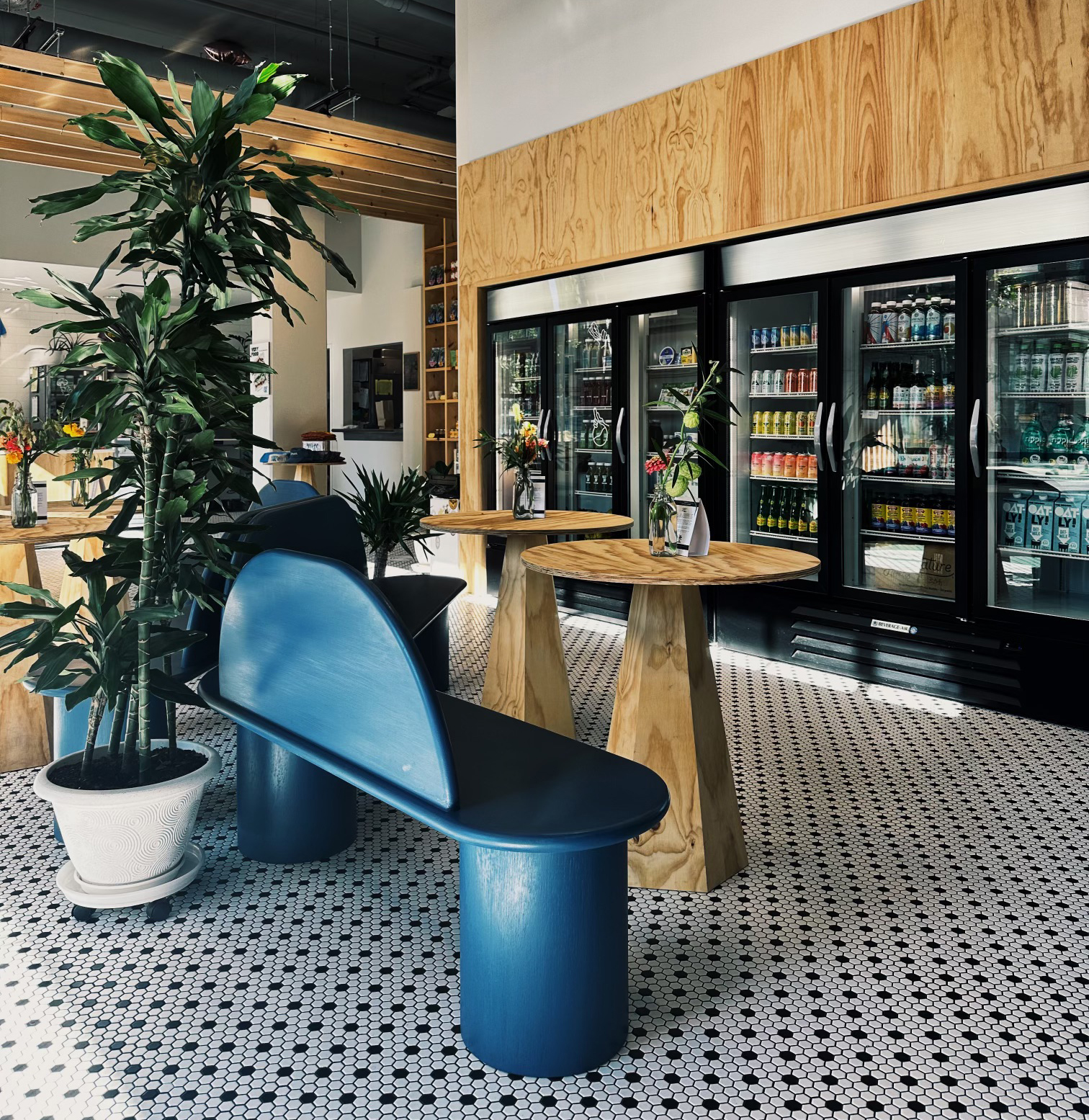 Inside of Beet Jar in Ohio City Vegan Sandwich Restaurant Cleveland