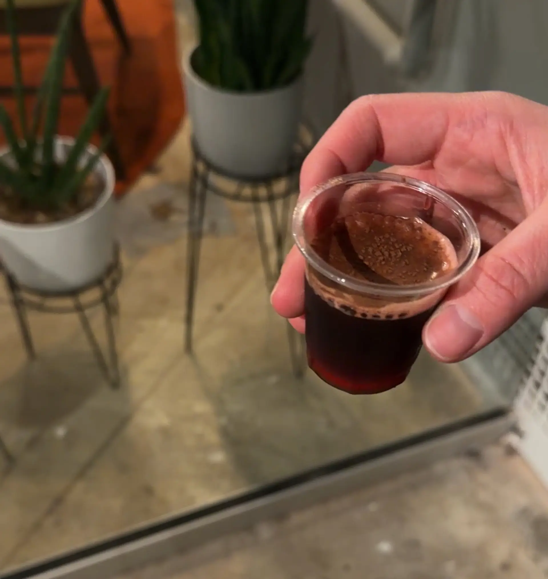 Sol Red Velvet Espresso Martini. | Photographed by Erin Stinard