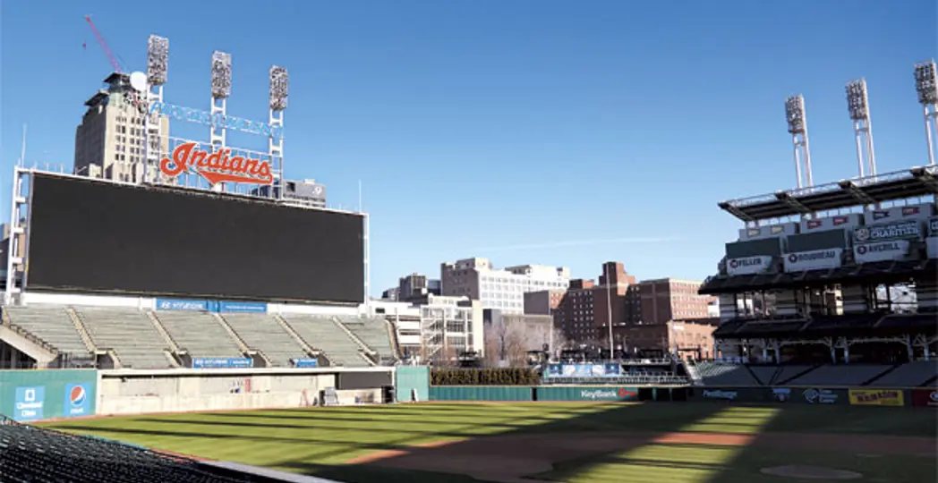 Progressive Field Infield Screen Gems