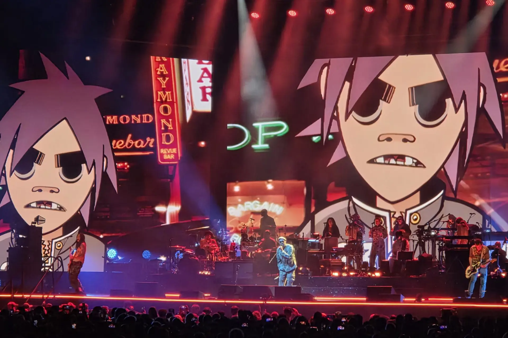 Gorillaz Performed Its First-Ever Cleveland Concert, and It Was Great (Review)