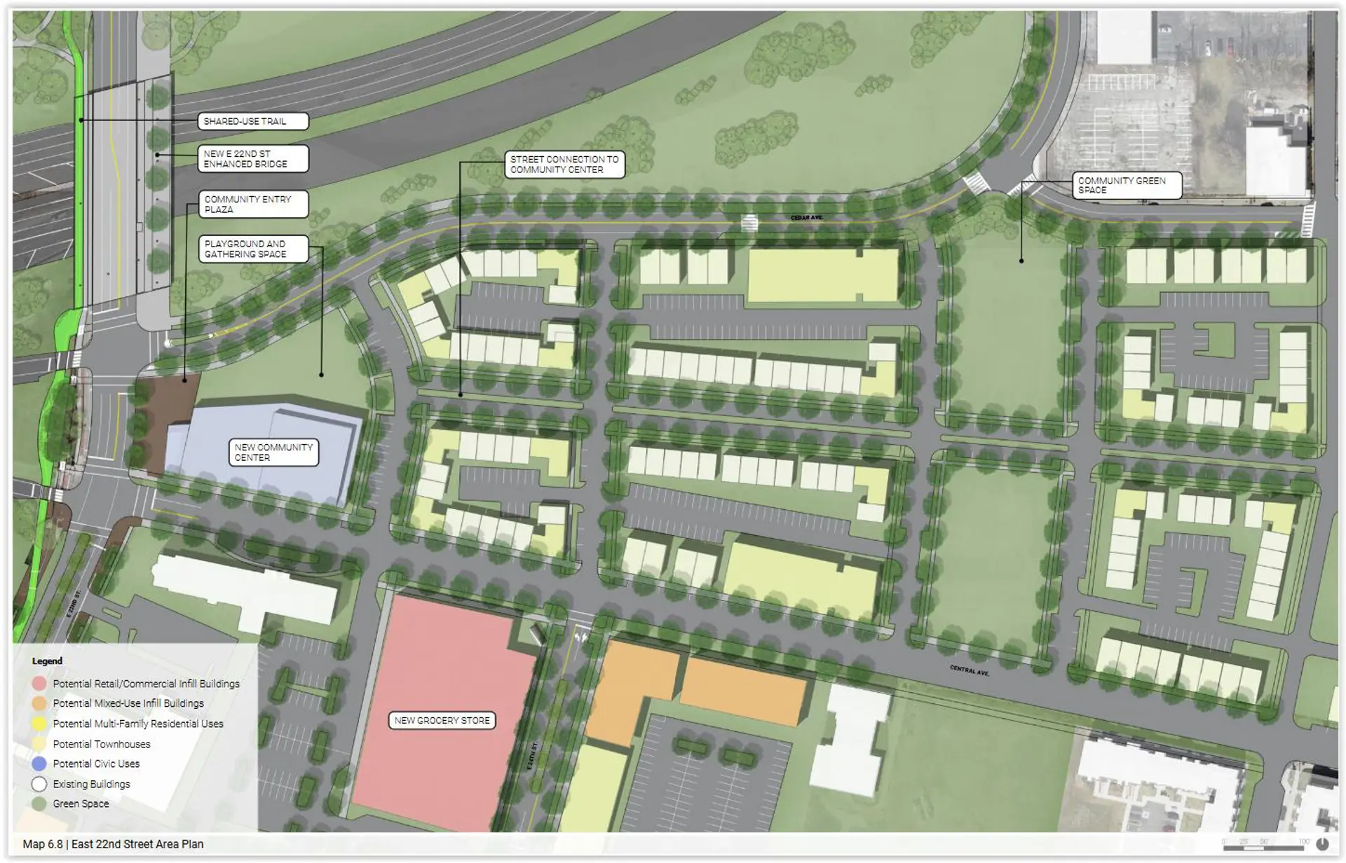 Campus District |  1937-built Olde Cedar 
