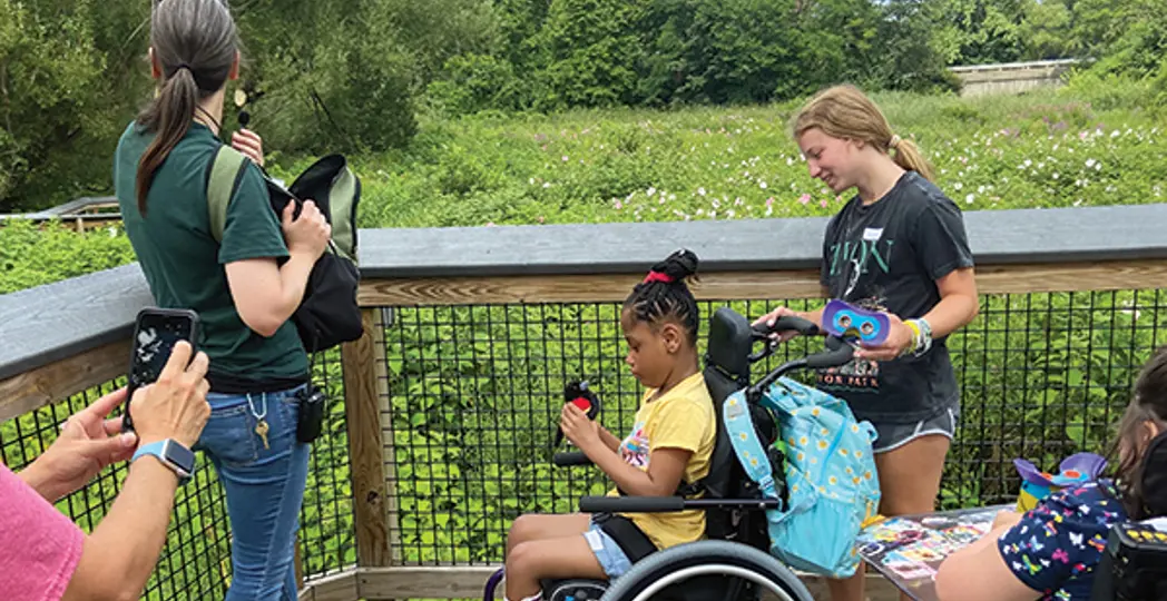 Courtesy Nature Center at Shaker Lakes, Courtesy Cleveland Sight Center, Courtesy Cleveland Metroparks