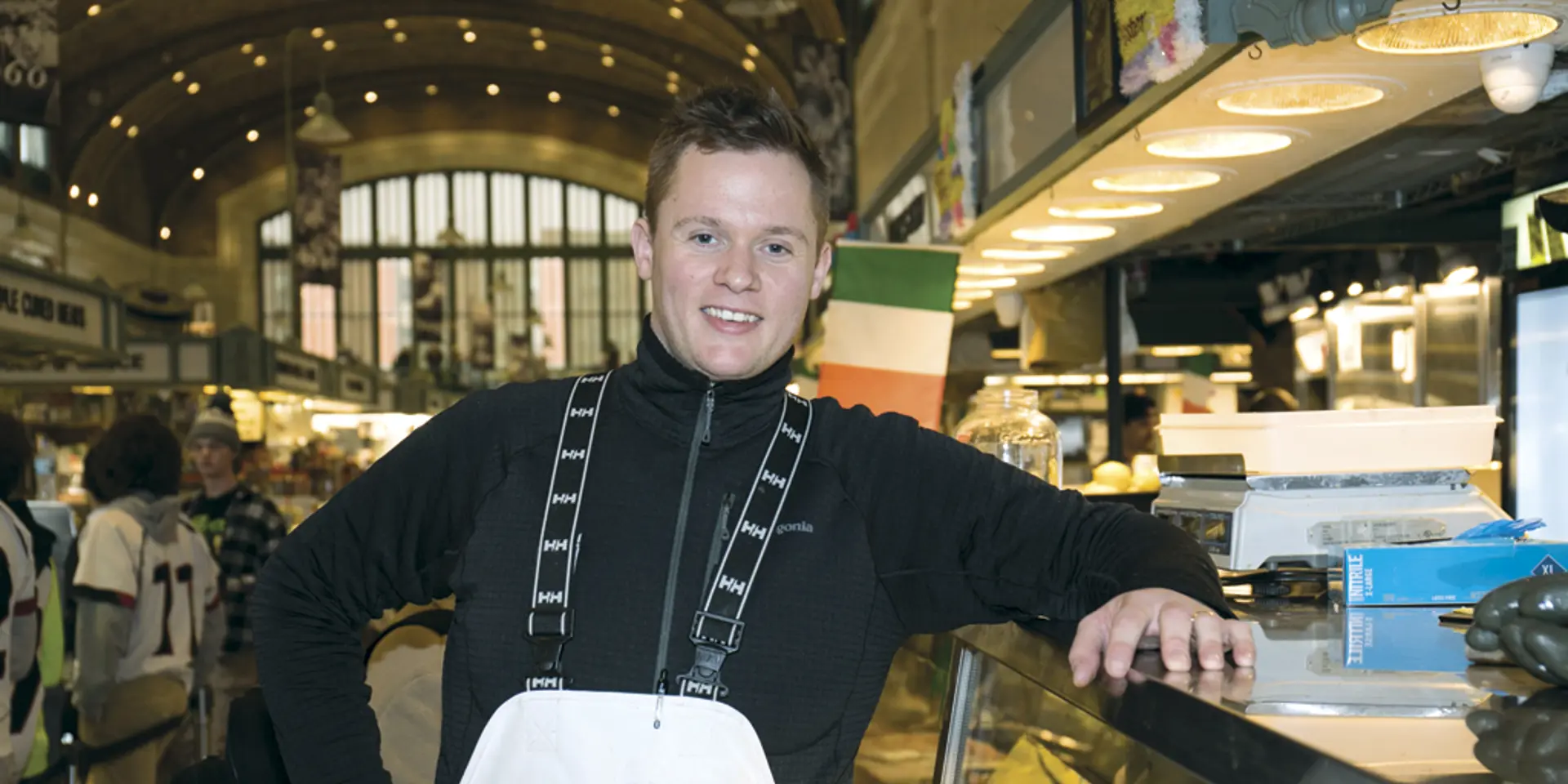 Tom McIntyre, owner of Kate’s Fish at the West Side Market