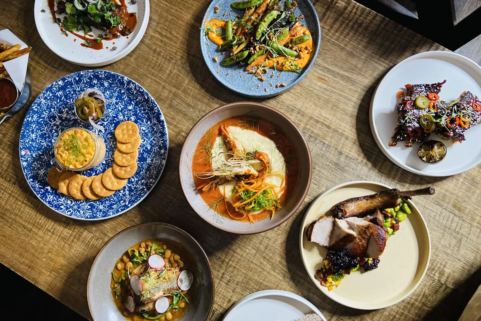 Willoughby eating restaurant upscale