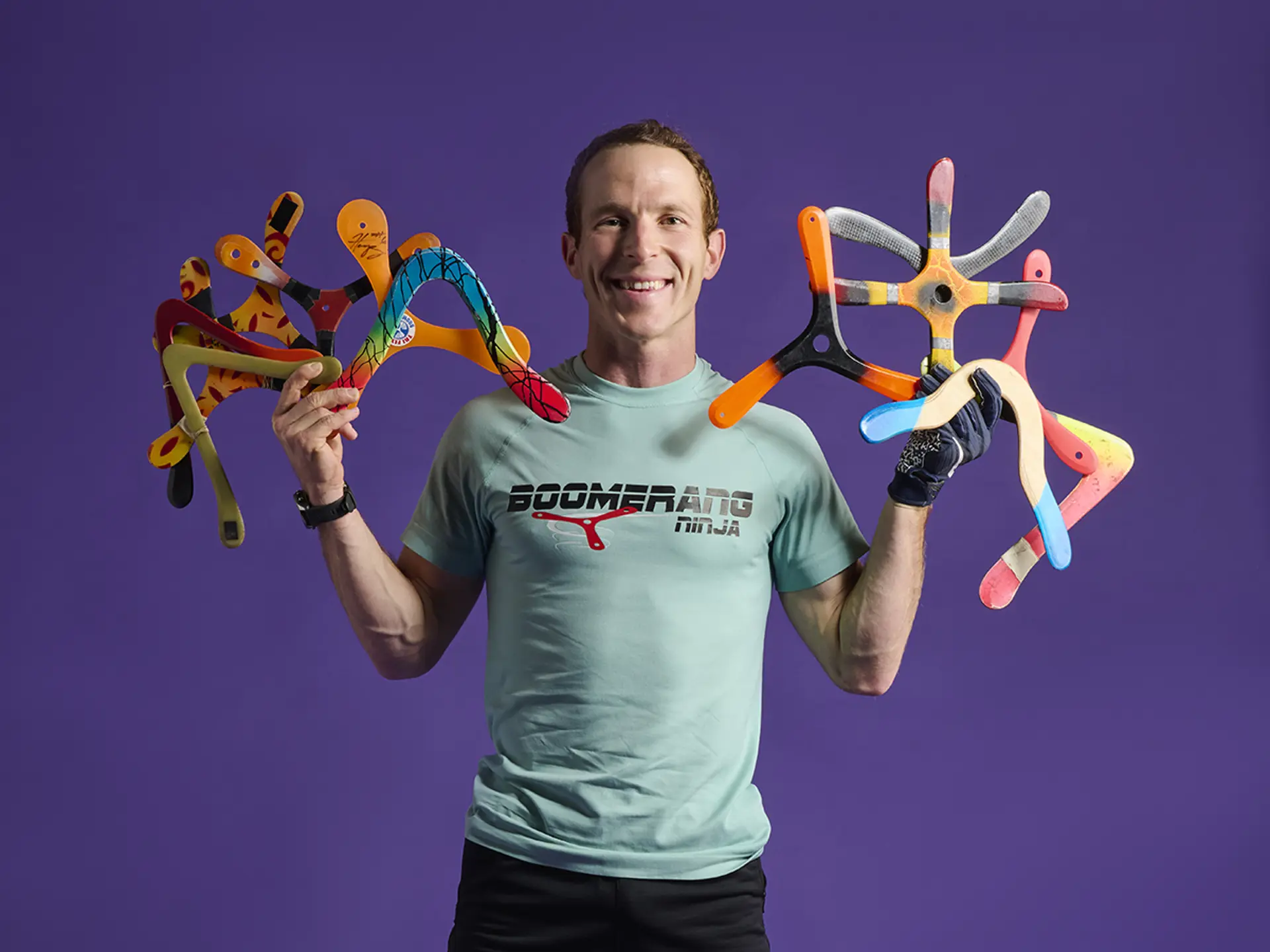 Logan Broadbent, Boomerang Champion